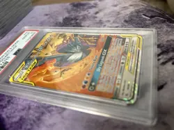 2019 POKEMON SUN & MOON HIDDEN FATES #44 MOLTRES & ZAPDOS & ARTICUNO GX PSA 10💎 - Image 3