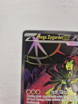 Pokemon Card Mega Zygarde EX SIR 104/088 Perfect Order Near Mint Mega Evolution - Image 2
