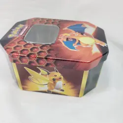 Pokemon Hidden Fates Charizard Tin Box - Empty Tin for card storage - No Packs - Image 5