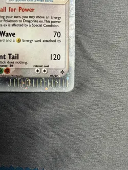 Pokemon Dragonite ex 90/97 Ultra Rare Holo EX Dragon 150 HP or Damaged Card - Image 2