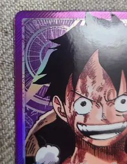Monkey D. Luffy OP05-060 L Leader Alt Art Parallel OP05 One Piece Card EX/LP - Image 4