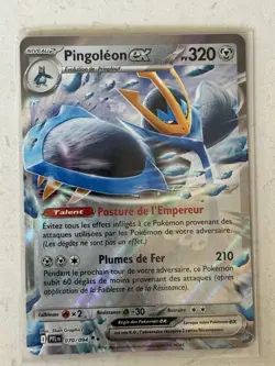 Carte Pokemon Pingoleon EX G SVP Fr 070/094 Pokemon Card Fr - Image 1