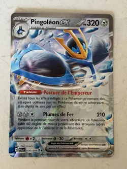 Carte Pokemon Pingoleon EX G SVP Fr 070/094 Pokemon Card Fr - Image 3