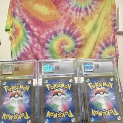 Pokemon CGC Graded Illustration Contest 2024 Winner Card Lot / Japanese 3 Cards - Image 2