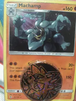 Pokemon 2019 - Sun And Moon era Blister - (2) 3 Card Mini Booster Pack Coin - Image 2