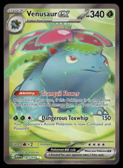 Pokemon Cards Venusaur ex 182/165 151 Ultra Rare NM *2 - Image 1