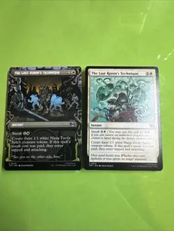 The Last Ronin’s Technique - TMNT (TMT) U 0012 (X2) *1 full art U 0223 - Image 1