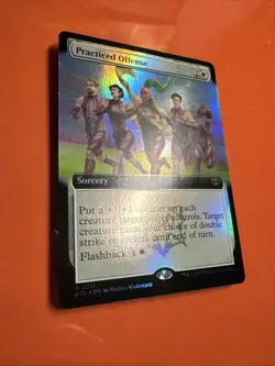 Practiced Offense - Mtg: Secrets of Strixhaven (SOS) R 0312 *full art/foil - Image 3