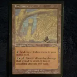 Magic The Gathering (MTG) Kor Haven Legendary Land, Nemesis - Image 1