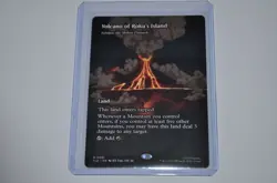 MTG magic AVATAR Last Airbender BORDERLESS VOLCANO OF ROKU'S ISLAND TLE #037 - Image 1
