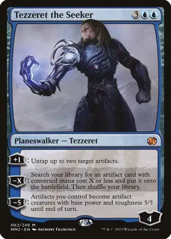 MTG Tezzeret the Seeker Modern Masters 2015 Regular Mythic Rare - Image 1
