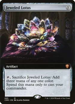 MTG Jeweled Lotus (Extended Art) Commander Legends Mythic Rare - Image 1