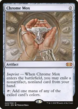 MTG Chrome Mox Double Masters Regular Mythic Rare - Image 1