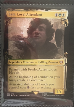 Sam, Loyal Attendant (Showcase Scrolls) Commander: the Lord of the Rings: Tales - Image 1