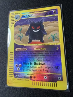 RARE! Pokemon Gengar Reverse Holo Expedition 13/165. - Image 3