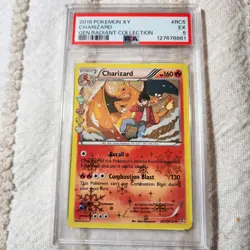 2016 Pokemon XY Generations Radiant Collection Charizard PSA 5 EX #Rc5 - Image 1