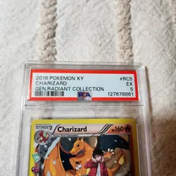 2016 Pokemon XY Generations Radiant Collection Charizard PSA 5 EX #Rc5 - Image 2