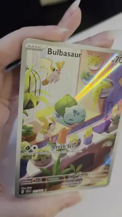 Pokemon TCG - Bulbasaur 143/142 Full Illustration Rare Art Stellar Crown - Image 2