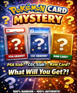 Pokemon Mystery Card – PSA / CGC Graded or Raw – Random Card - Image 1