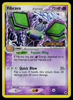 Pokemon Card - Vibrava Dragon Frontiers 24/101 Reverse Holo Stamped - Image 1