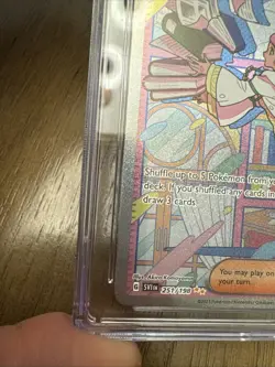 CGC 10 GEM MINT Miriam 251/198 [SIR] Pokemon TCG Scarlet & Violet Base Set - Image 5