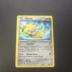 Pokemon TCG Jirachi XY67 Holo Black Star Promo Card English - Image 1