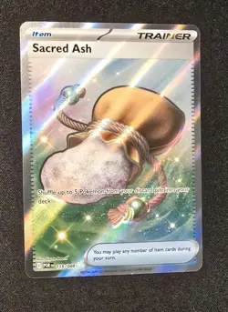 Pokemon TCG Sacred Ash Trainer-Item Ultra Rare Perfect Order 115/088 - Image 1