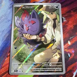 N's Zorua 189 Holo Promo Scarlet & Violet Promo Pokemon Holo Near Mint - Image 1