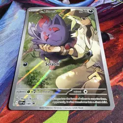 N's Zorua 189 Holo Promo Scarlet & Violet Promo Pokemon Holo Near Mint - Image 2