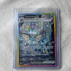 Pokemon Vaporeon ex 149/131 Prismatic Evolutions SIR Full Art - Image 1