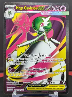 Pokemon Mega Gardevoir ex #159/132 English Mega Evolution Ultra Rare - Image 1