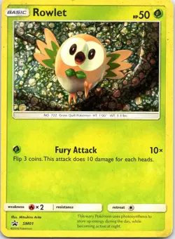 ROWLET SM01 (GENERAL MILLS PROMO) SM01 HOLO MP - Image 1