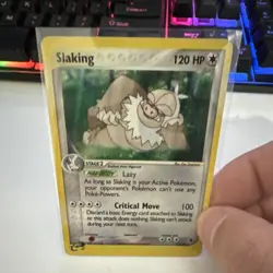 Pokemon TCG Ruby and Sapphire Slaking 12/109 Holo Rare Stage 2 120 HP Eng - Image 3
