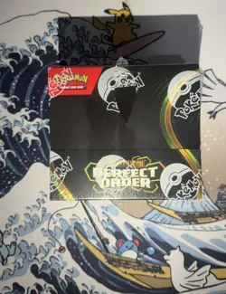 Pokemon TCG Perfect Order Full Booster Box New & Sealed 36 Packs (Tear Wrap) - Image 1