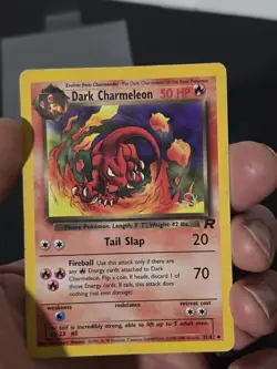 Dark Charmeleon 32/82 Pokemon Team Rocket W Stamp Promo MP - Image 3