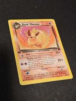 Pokemon TCG Dark Flareon 35 1st Edition Team Rocket Mint Near Mint - Image 2