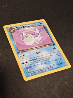 Pokemon TCG Dark Vaporeon 45 1st Edition Team Rocket Mint Near Mint - Image 2