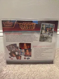 Obsidian Flames Elite Trainer Box ETB Pokemon Sealed (protector Included) - Image 3