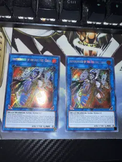 Yugioh FIGA-EN016 Brotherhood of the Fire Fist - Eagle - Secret Rare 1st Edition - Image 1