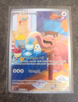 Lickitung - 180/162 - SV05: Temporal Forces - Illustration Rare NM - Pokemon TCG - Image 1