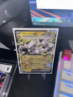 Pokemon TCG Mewtwo EX Paradox Rift 058/182 Holo Double Rare - Image 3