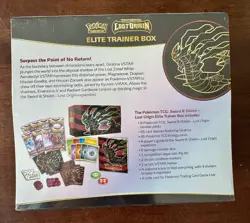 Pokemon TCG Sword & Shield Lost Origin Elite Trainer Box English Giratina 2022 - Image 3