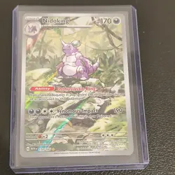 The Pokemon Company Nidoking 174/165 Sv: Scarlet & Violet 151 Illus Rare Holo EN - Image 1