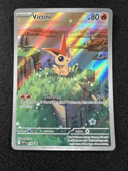Pokemon TCG Victini - Promo SV: Scarlet & Violet Promo Cards 208 NM - Image 1