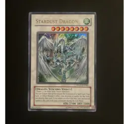 Konami Yu-Gi-Oh! Stardust Dragon TDGS-EN040 Rare Holo 1st Ed ATK/DEF - Image 1