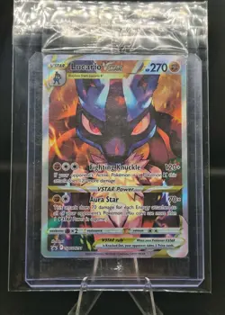 Lucario VSTAR SWSH291 SWSH: Sword & Shield Promo Cards Holo Sealed New - Image 1
