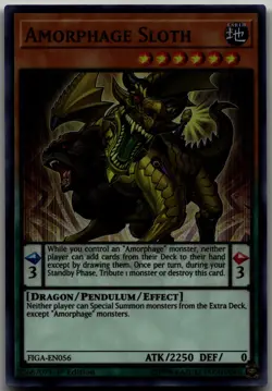 Amorphage Sloth Super Rare Fists of the Gadgets FIGA-EN056 LP - Image 1