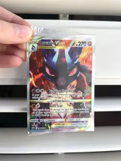 Pokemon TCG Lucario VSTAR SWSH291 Sword & Shield Promo Holo Card SEALED - Image 1
