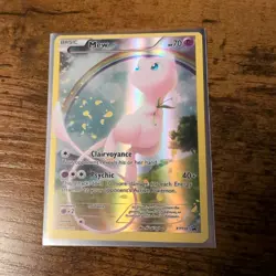 Pokemon Mew Full Art Holo Trading Card Generations Promo XY110 - Image 3