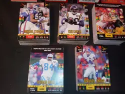 1995 DONRUSS RED ZONE NFL FOOTBALL GAME 300+ CARDS NM 2 RULE BOOKS 2 PLAY CHARTS - Image 3